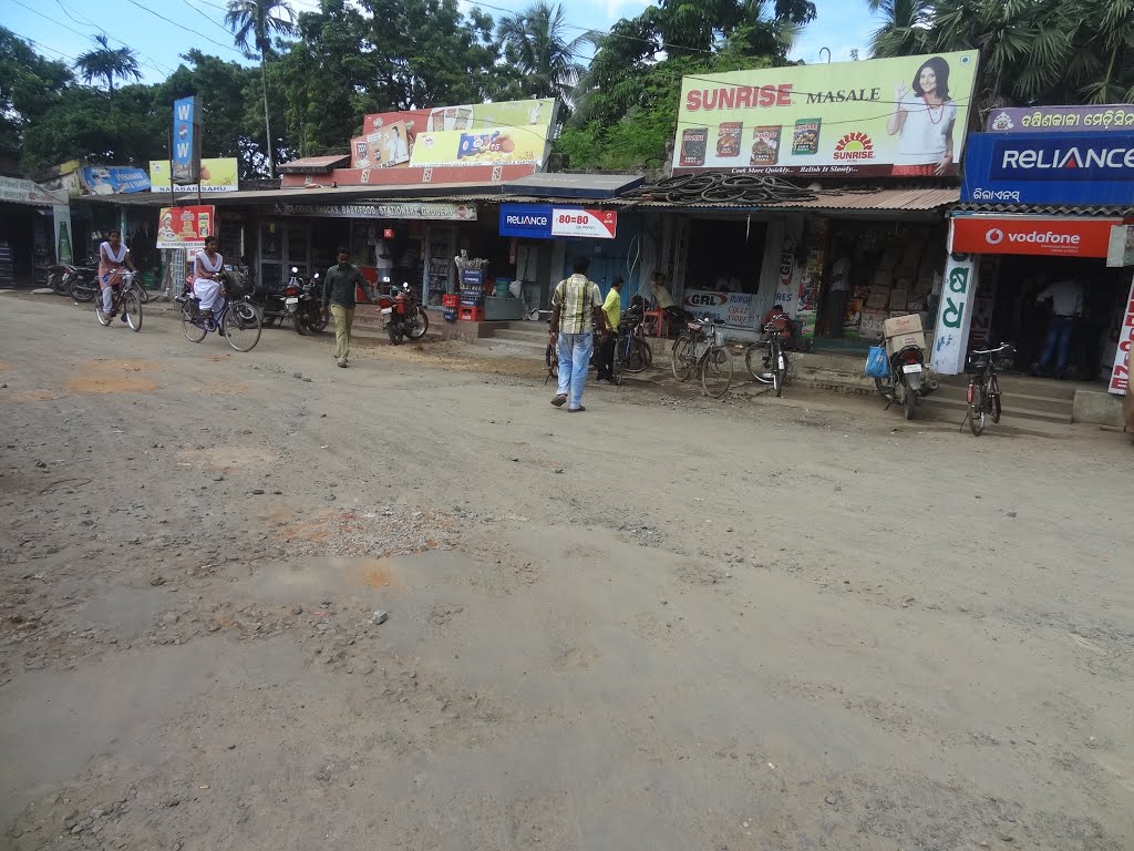 Ghoda Bazar Chawk, Puri, Odisha by sban1998