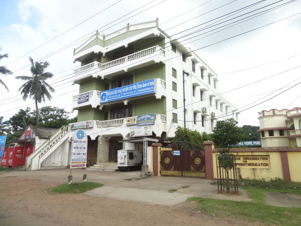 State Bank of India, Station Bazar Branch, Puri, Odisha by sban1998