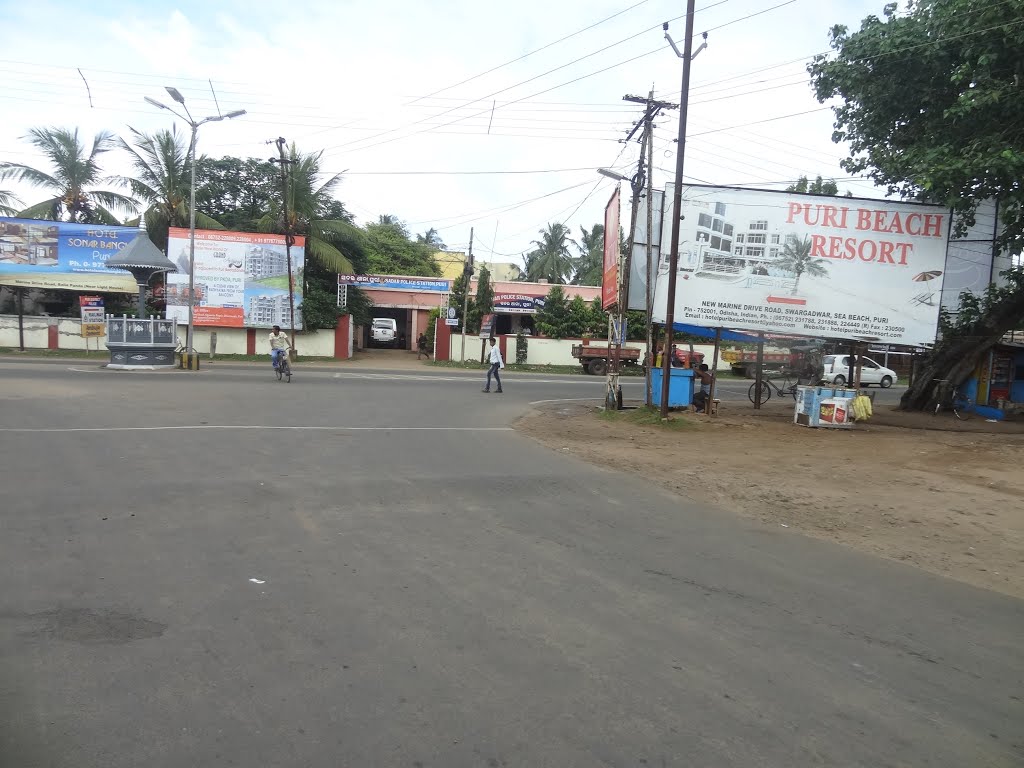 Station Road, Puri, Odisha by sban1998