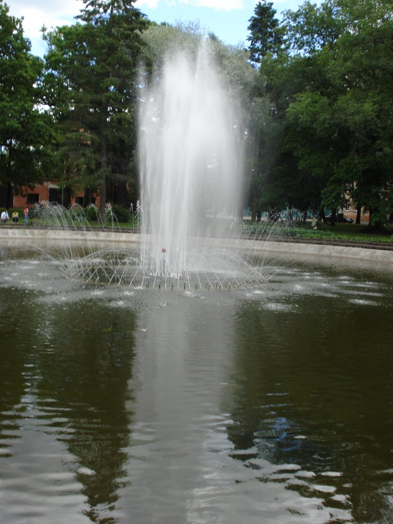 The fountain in Dubrovina park by MoSjunjka