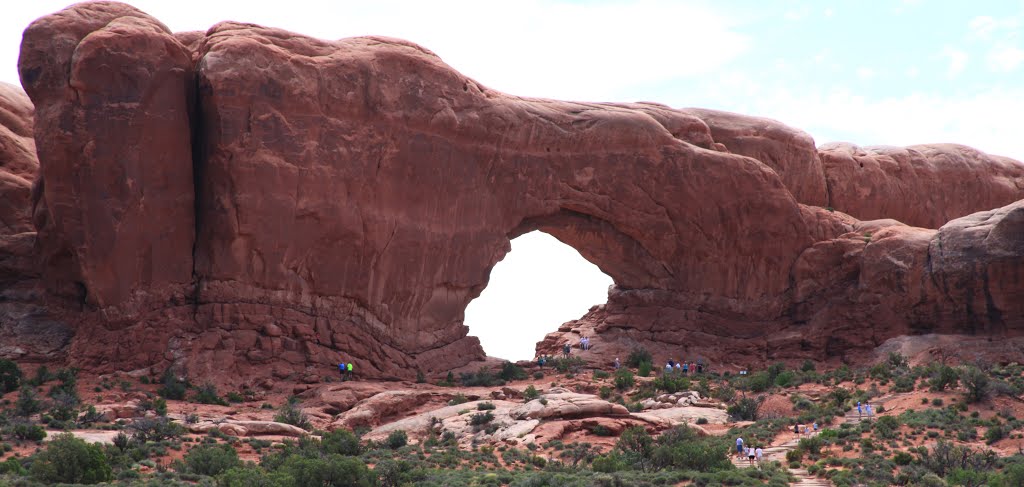 North window arch by DeWayne Hansen