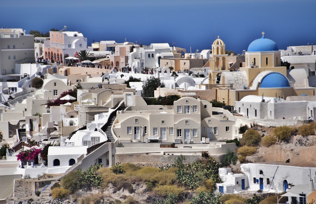 By zerkos, Greece, Santorini Island, Oia by Zer kos