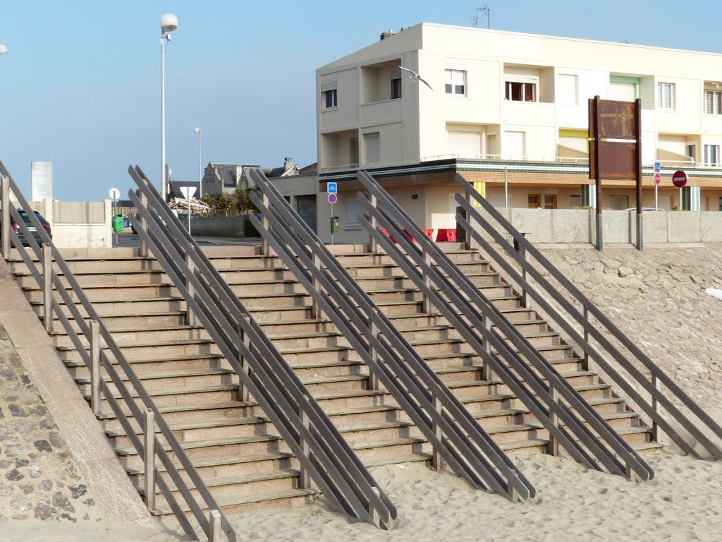 Berck - Escaliers d'accès à la plage by epaulard59