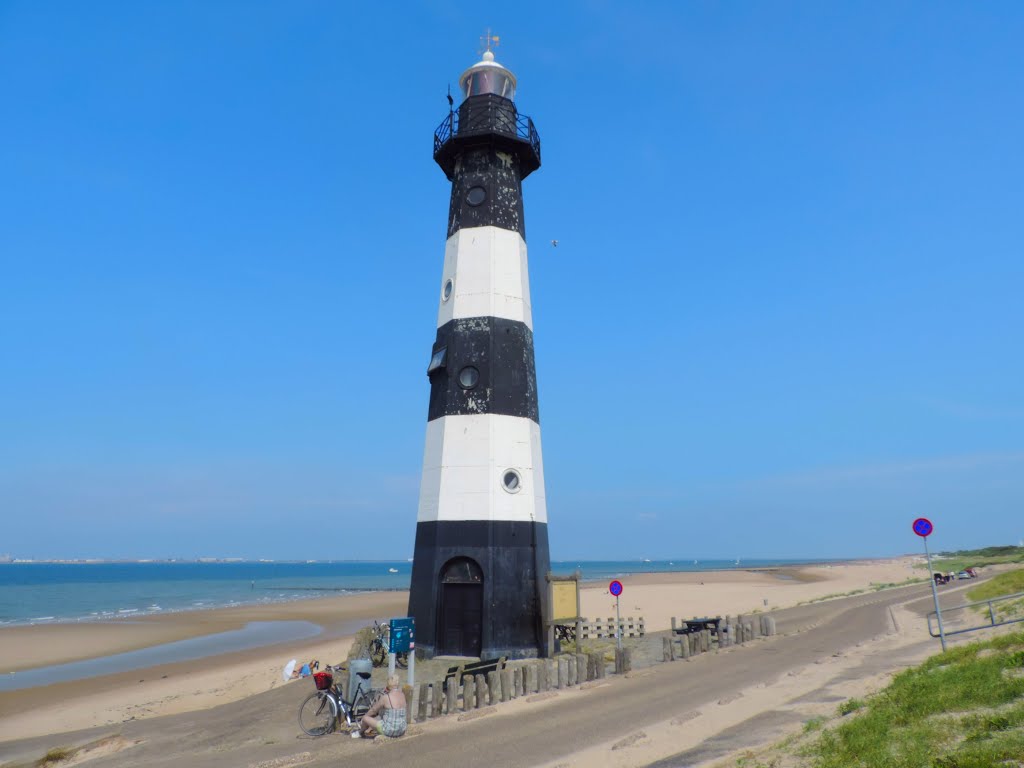 Vuurtoren van Breskens d by David Laaglander