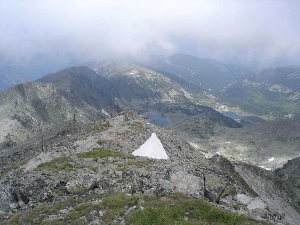 View from Musala - the highest peak in Balkan Peninsula / Изглед от връх Мусала by Svilen Enev