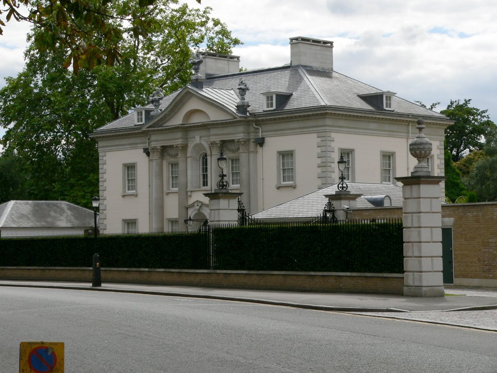 Lodge, Outer Circle, Regents Park, London by Frank Warner