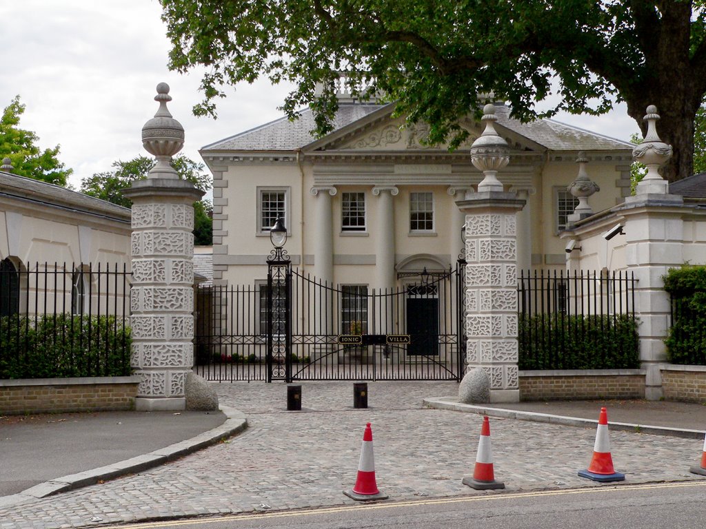 Ionic Villa, Outer Circle, Regents Park, London by Frank Warner