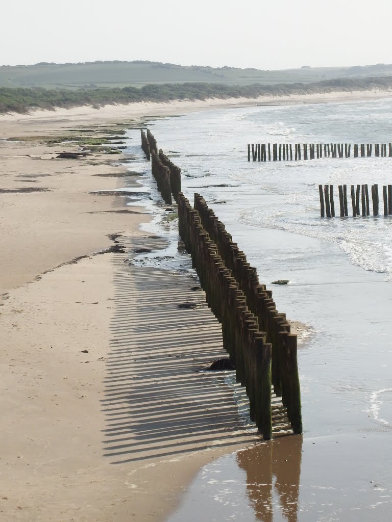 Shadows at low tide by Etienne Van Wambeke