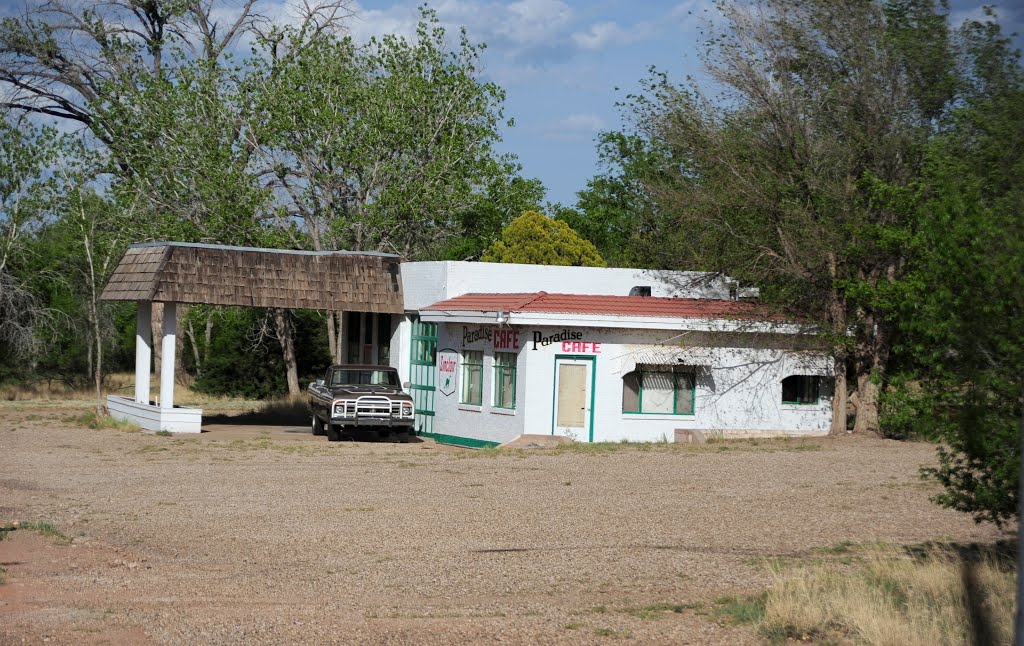 Abandoned service station by Jerry Satterfield