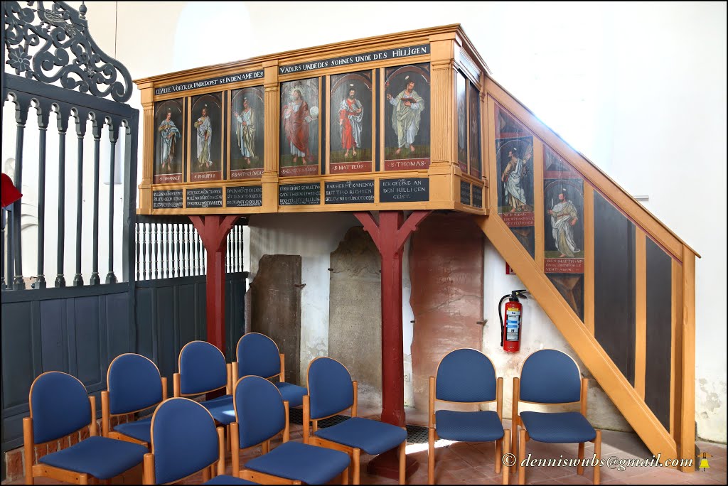 Resterhafe: Empore der Evangelisch Lutherischen Kirche by © Dennis Wubs