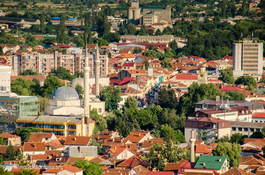 Bitola center - view from North by WhereIs Macedonia