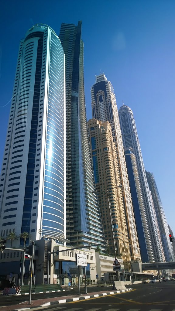 Dubai Marina - Dubai - United Arab Emirates by Abdul Razzak Lakhani