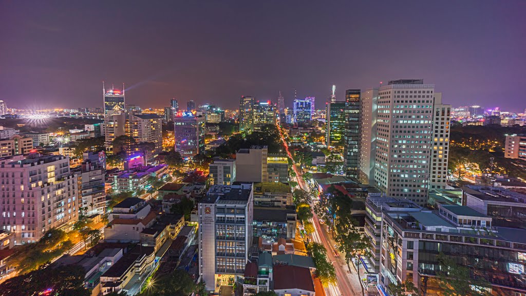 Đa Kao, Quận 1, Hồ Chí Minh, Vietnam by Saigon Panorama/Skyl…