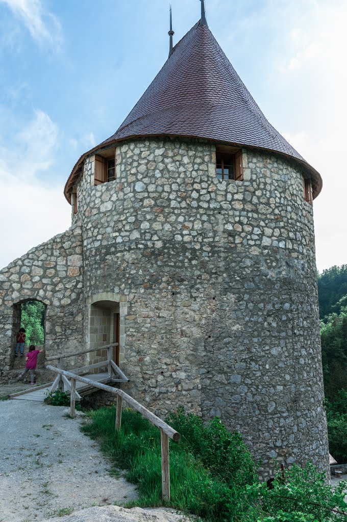 Castle Zovnek - tower by rlubej