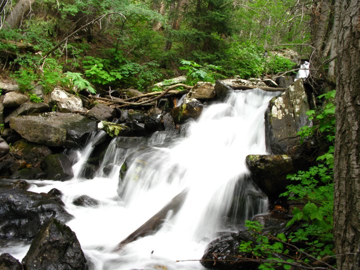 Broads fork waterfall by spencer baugh