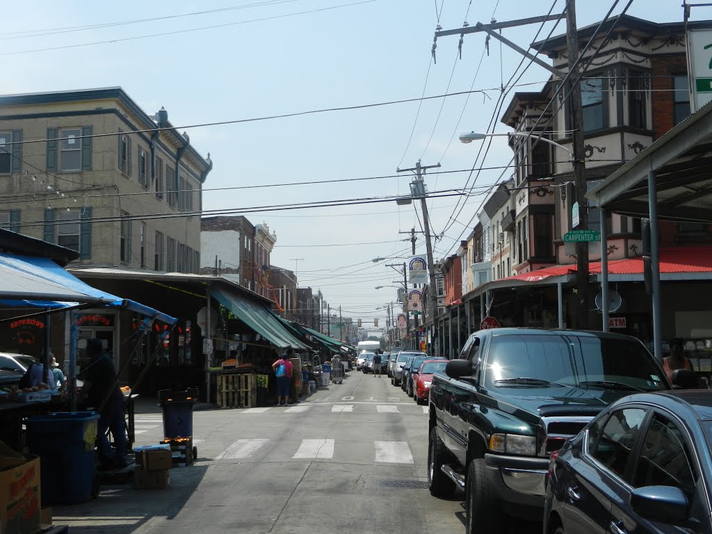 View south of Italian Market in Philadelphia, PA June 11, 2015 by mrmelo27