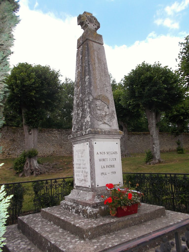 27-Authevernes monument aux morts by JF Jefrpy