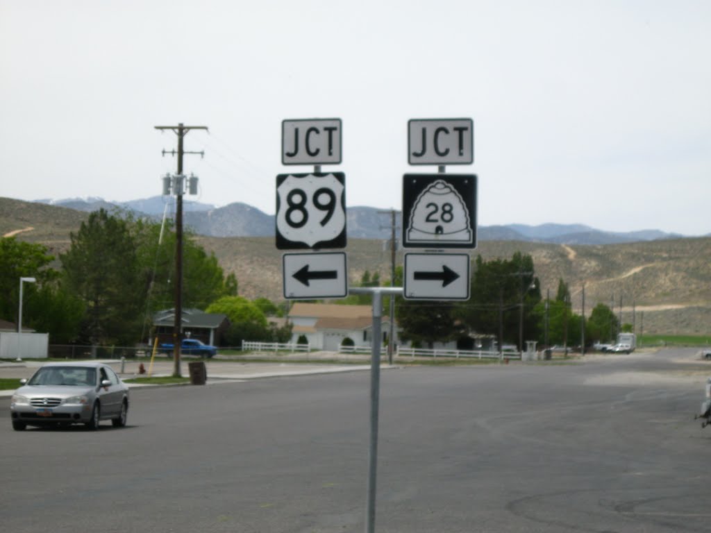 US-89/UT-28 Junction in Gunnison by Rover_0