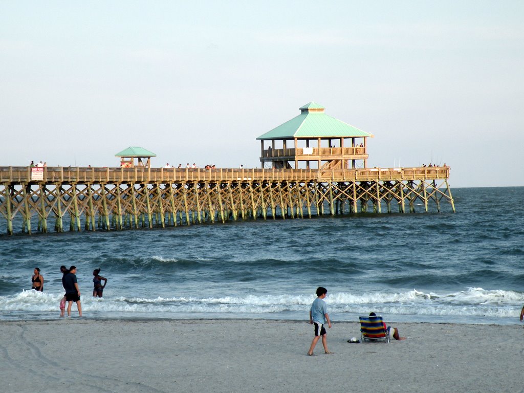 Folly Beach Dock by ZaneP