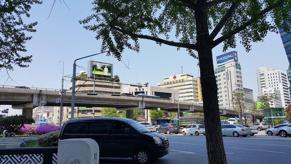 Seodaemun overpass by Gosotopo