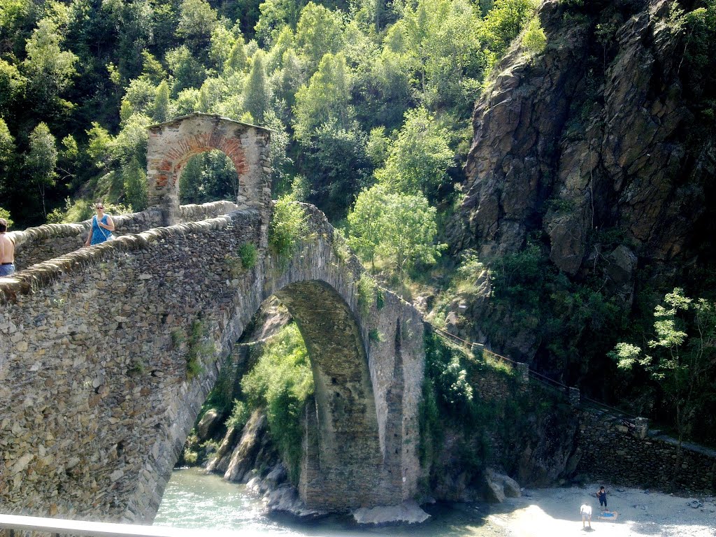 Il ponte del Diavolo a Lanzo by palomar1947