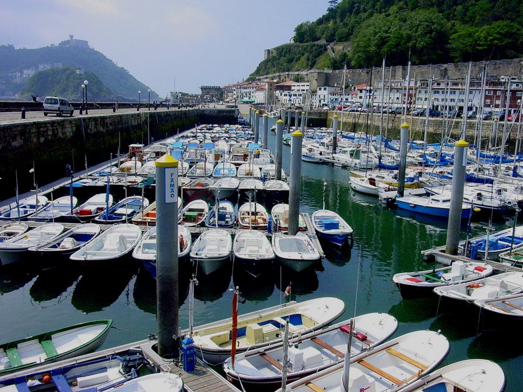 San Sebastian Harbour by Peter Connolly