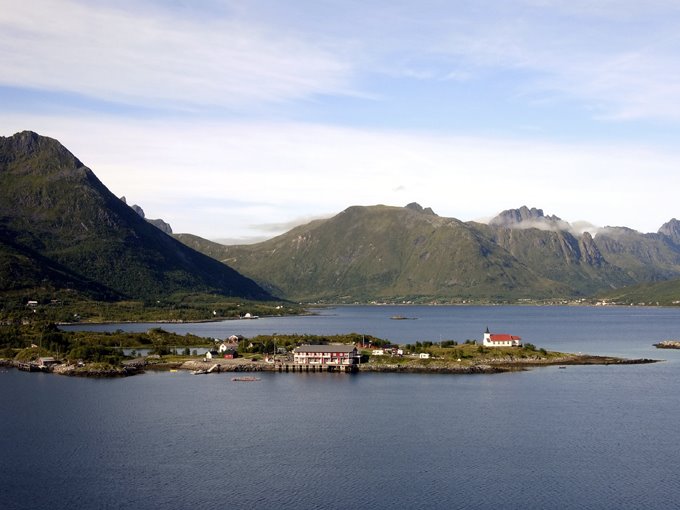 Blick auf Sildpollnes by Karl-Heinz Otto