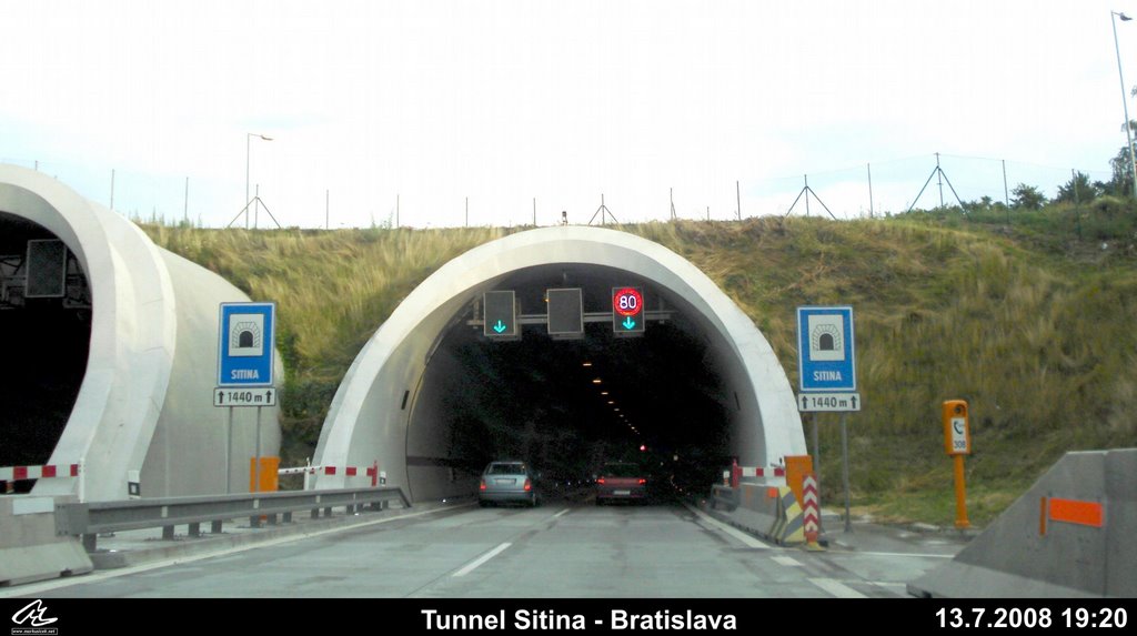 Tunnel Sitina - Bratislava by markusicek