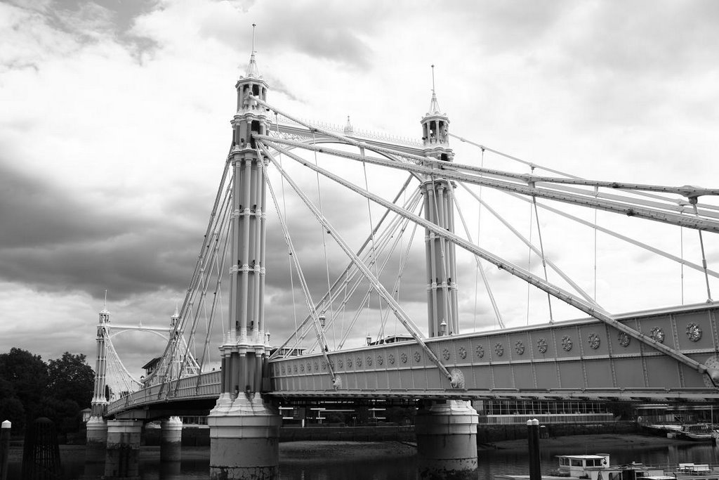 Albert Bridge, London by roewa