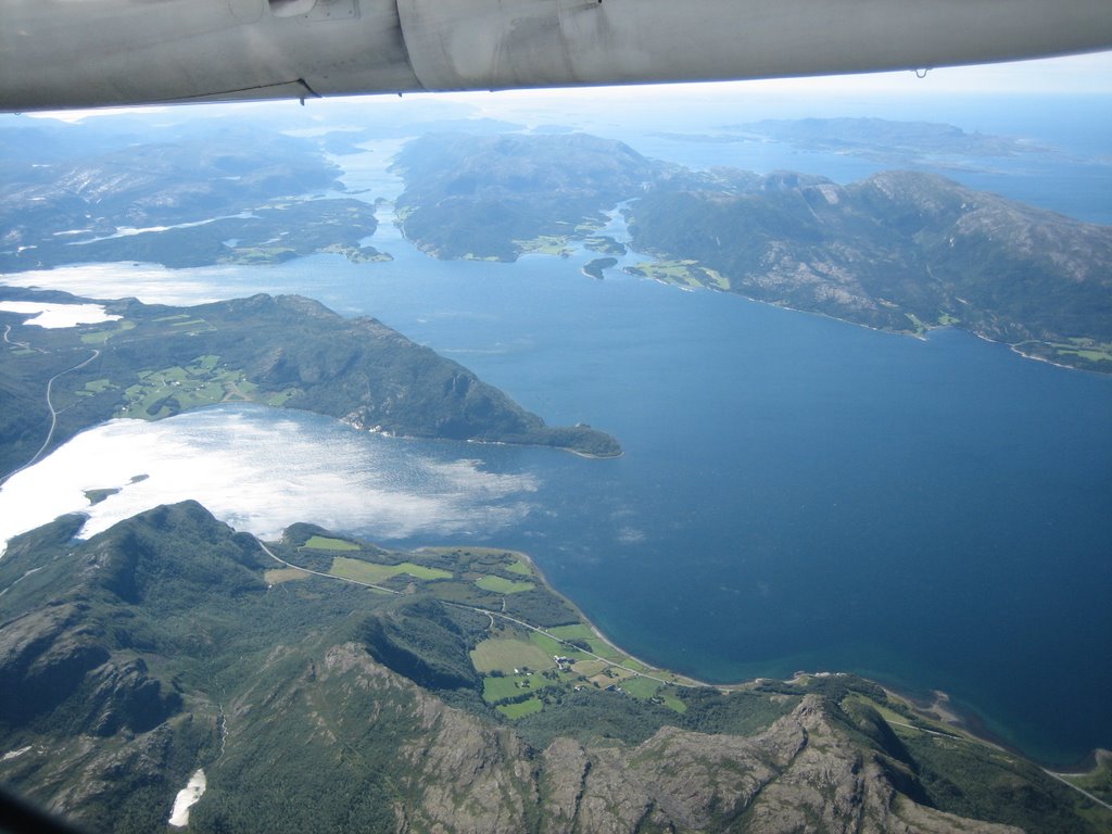 Near Brønnøysund by forest black