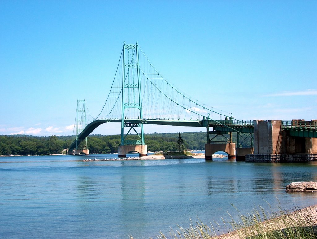 Deer Isle Bridge by ED McCoy