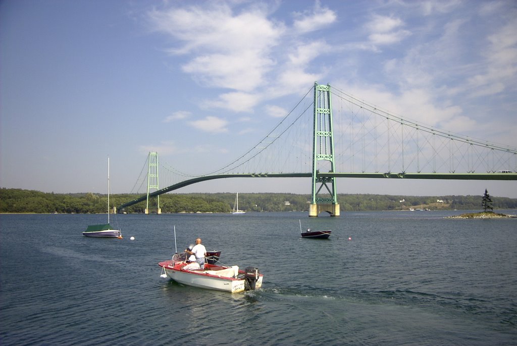 Deer Isle Bridge by Ed McCoy