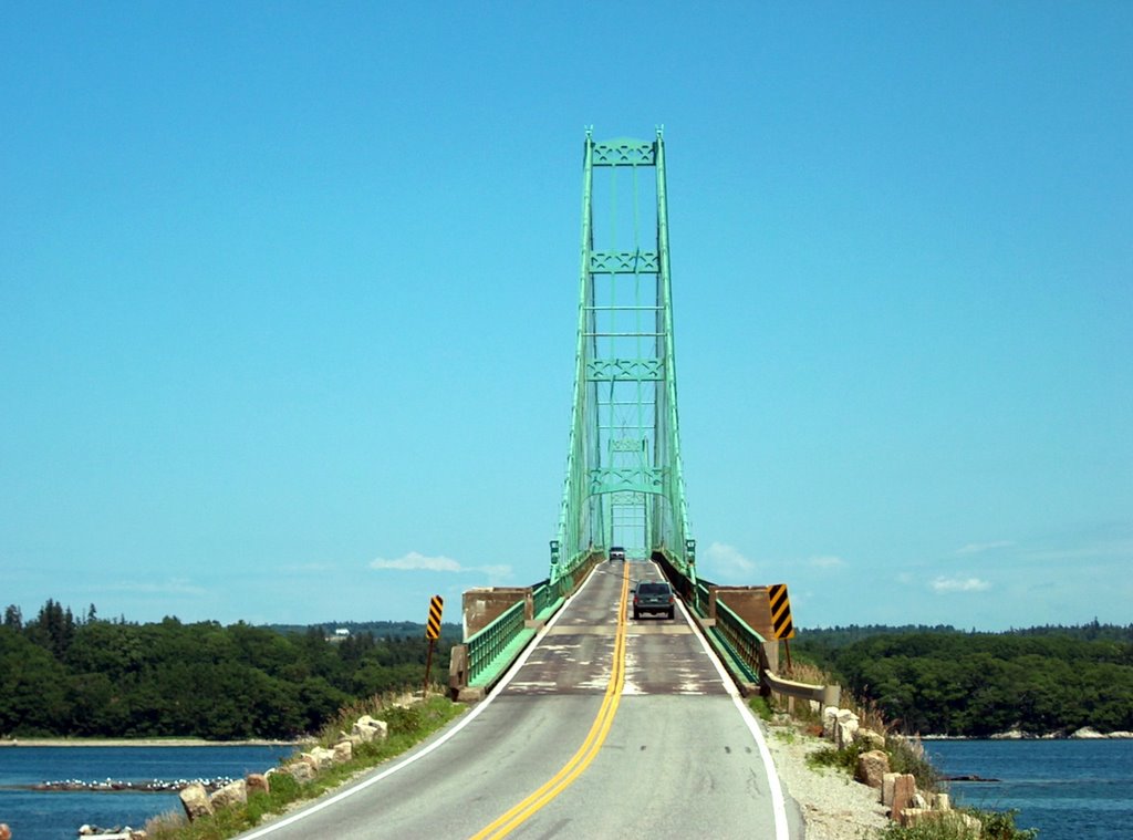 Deer Isle Bridge by ED McCoy