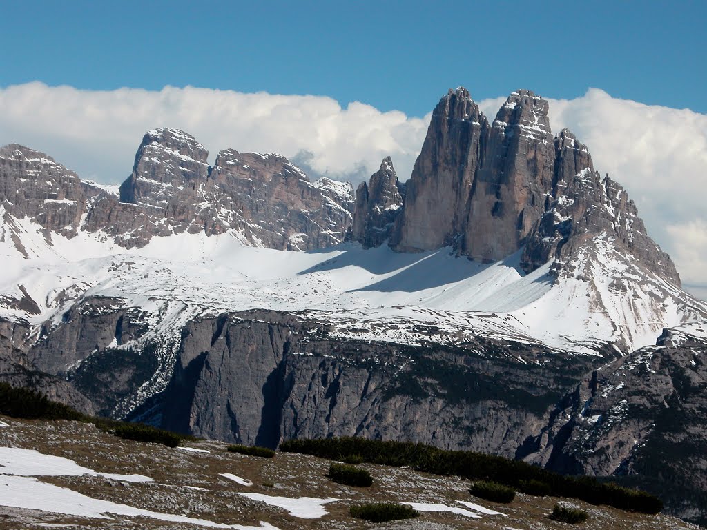 Croda dei toni · Tre cime di Lavaredo by GR