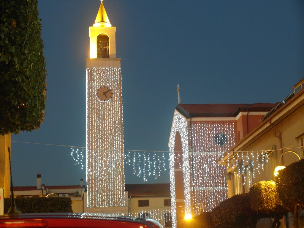 Il campanile illuminato 2014 by Giulio71