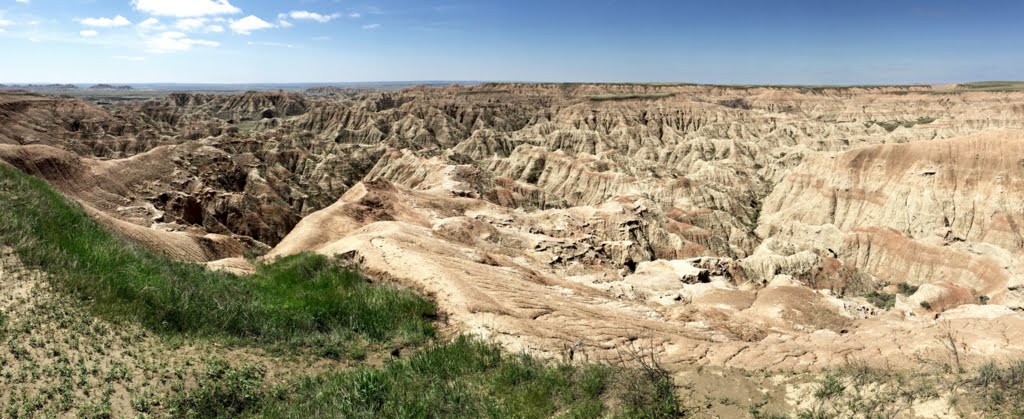 Badlands National Park, South Dakota 2015 - Burns Basin Overlook by K Stephen Griffith