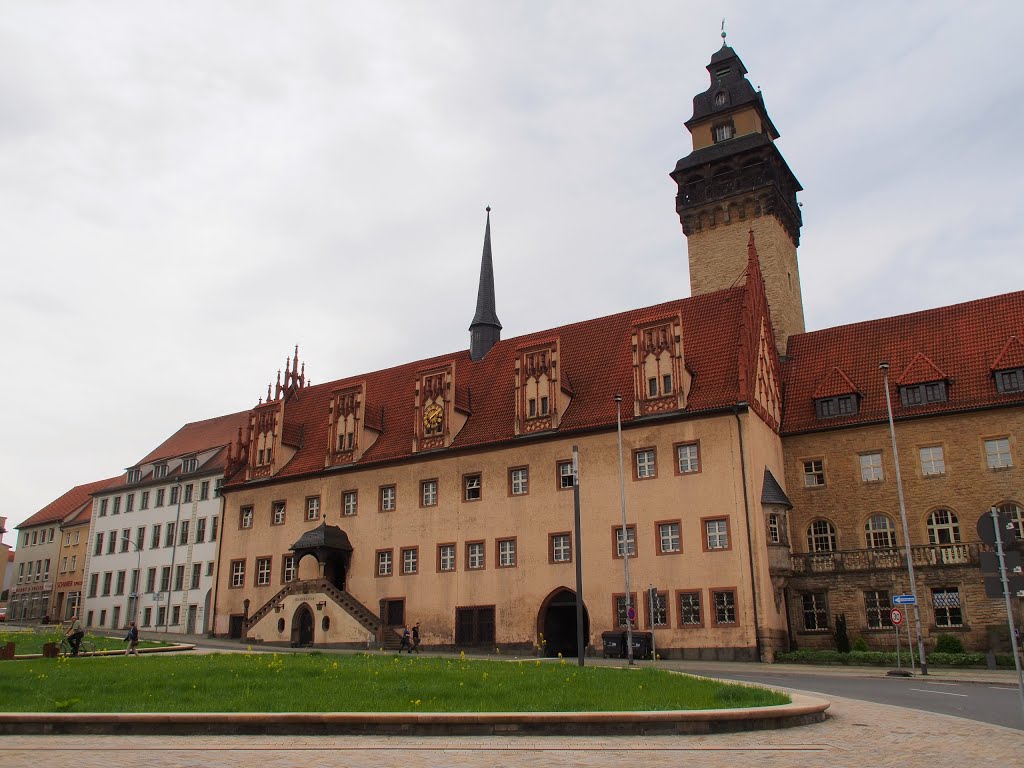 Rathaus Zeitz by Siegfried Stein