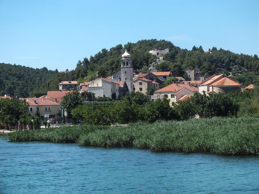 Blick auf Skradin by Hermi Klinky