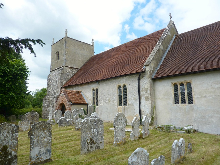 All Saints Church at Upper Clatford by fencer_js@yahoo.com