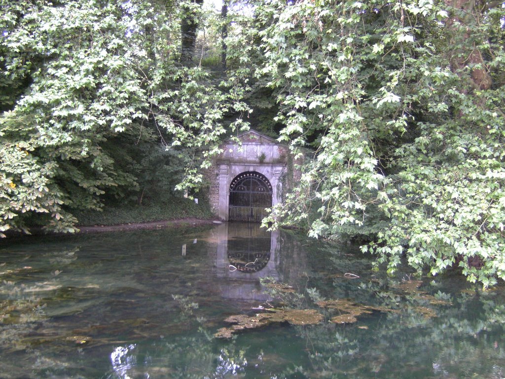 Voerbron in Sint-Pieters-Voeren - Source de la Voer à Fouron-St-Pierre by Baudouin Levaux