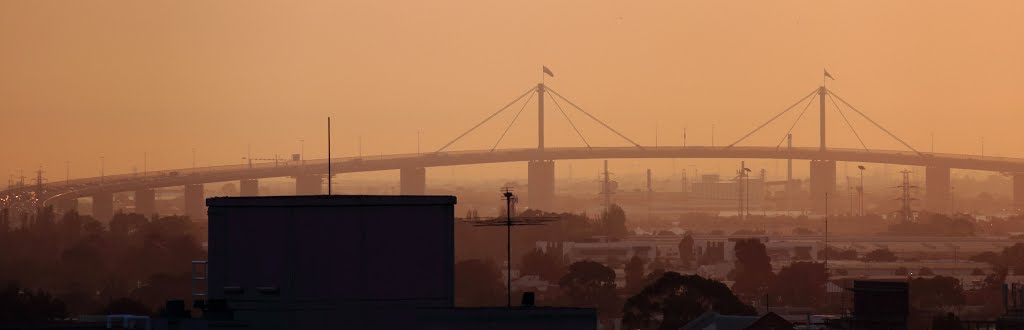 The beautiful West Gate Bridge... by Whroo70