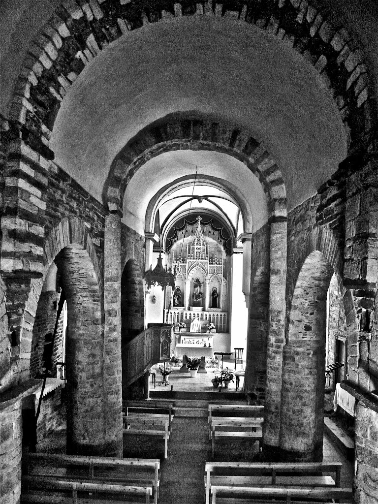 Glèisa Santa Maria de Vilamòs - Val d'Aran - Occitania by Franc Bardou