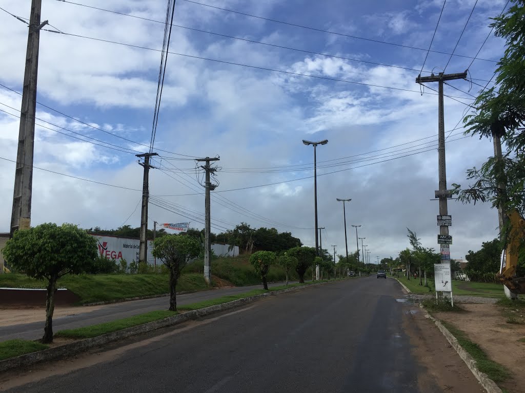 Avenida Ayrton Senna, Parnamirim RN Brasil. by Dedé de Zé Luca