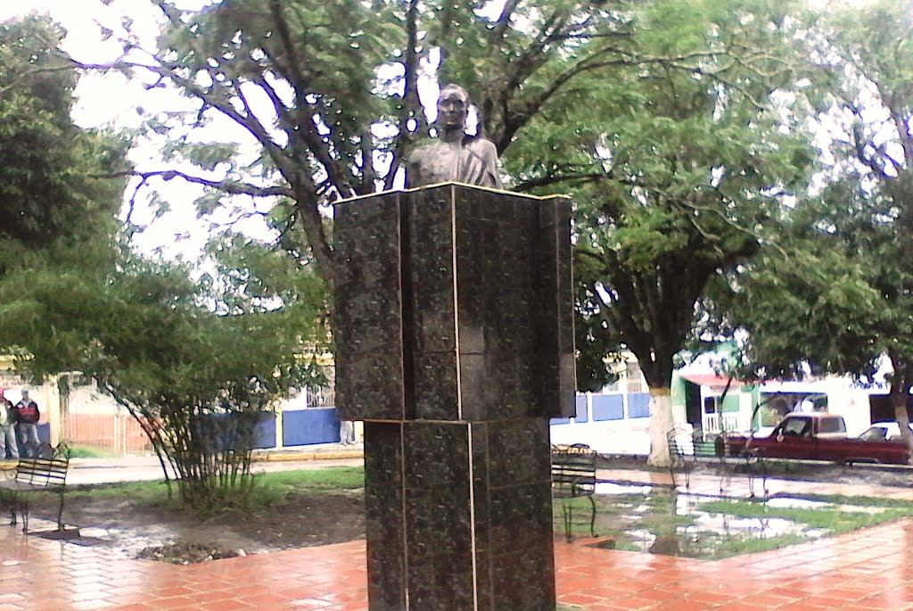 PLAZA BOLIVAR DE CUBIRO by Miguel J chavez F