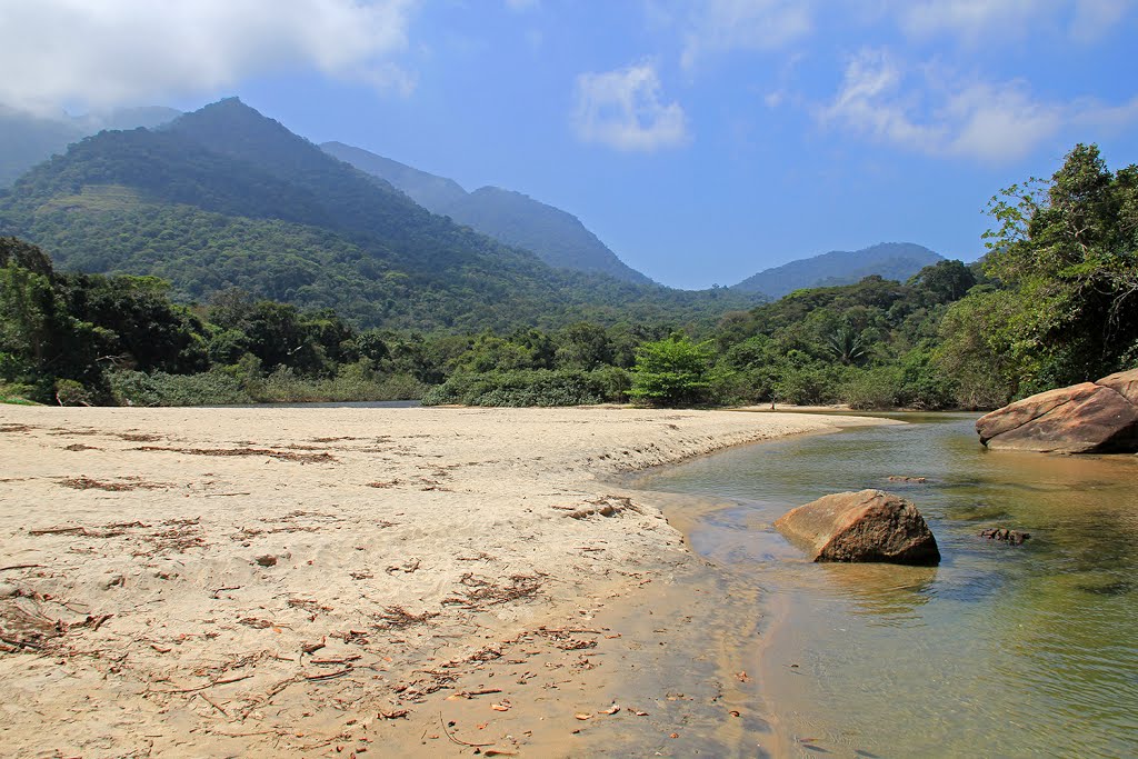 Paisagem no canto da praia de Cambury by Richard Eric Stubing