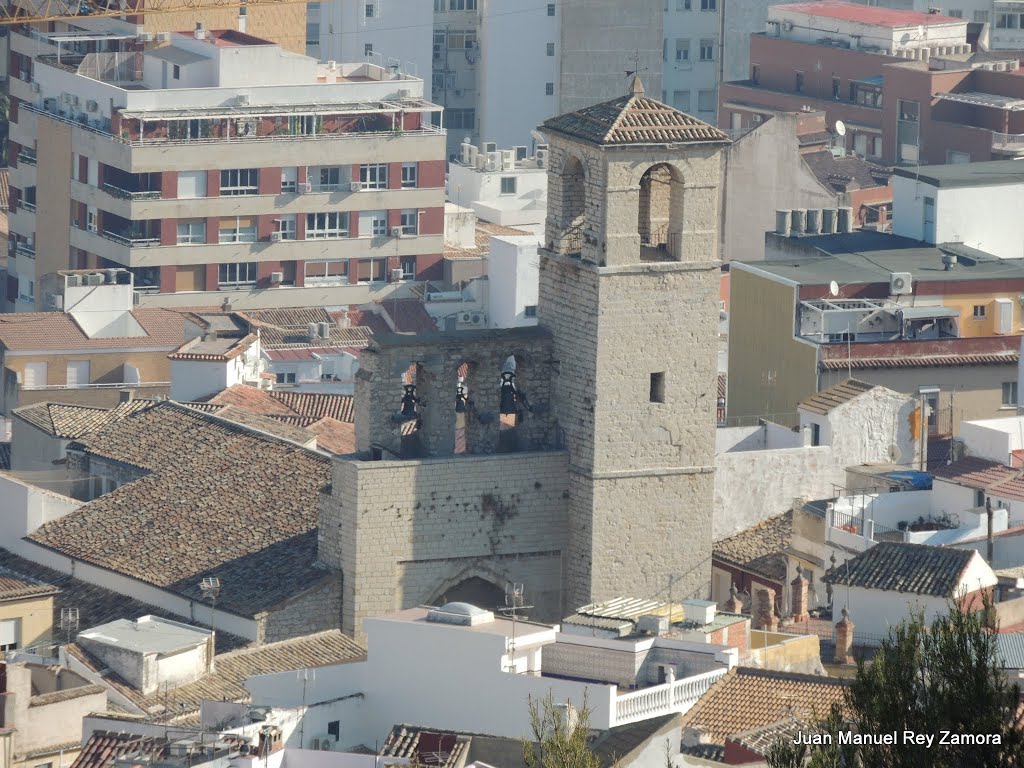 Jaén, Iglesia San Juan vista desde Castillo Santa Catalina-20141227 by Juan Manuel Rey Zamo…