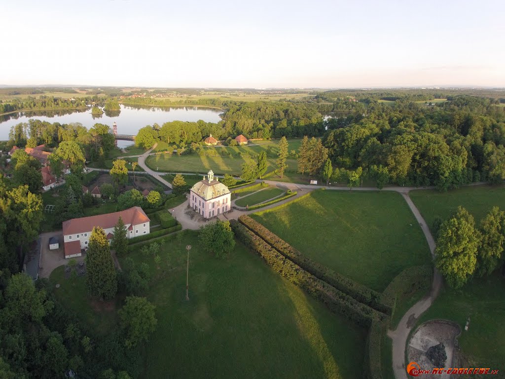 Little Pheasant Castle, Moritzburg (aerial view) by RC-EagleEye