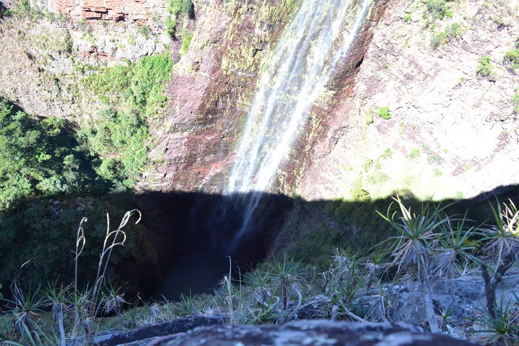 Cachoeira do Jatobá no final de junho de 2015 (1). Guia Turístico: Divino (65)9605-9601 by Rafael José Rorato