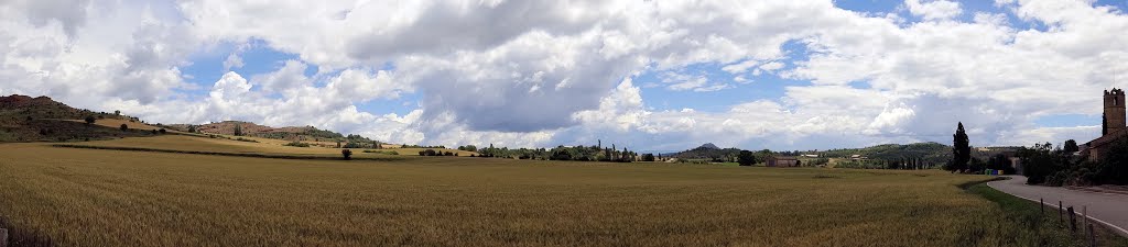 Monesma y Cajigar, Provinz Huesca, Spanien, Panorama - EmscherRomantik.de - RuhrRomantik.de by U.B.a.O