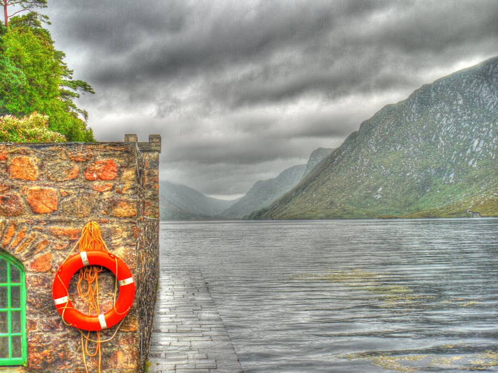 Lough Beagh from the Castle by Stevie L